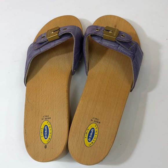 Dr. Scholl's Purple and Gold Sandals - Picture 4 of 12